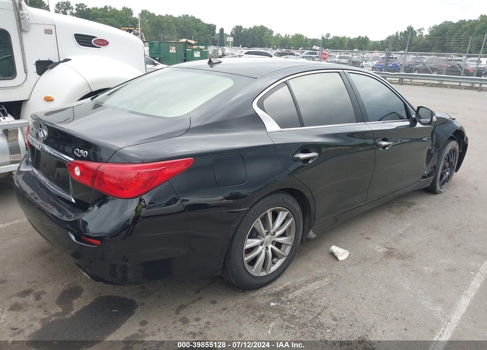 2014 INFINITI Q50 PREMIUM VIN: JN1BV7AR0EM698015