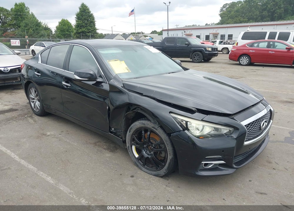 2014 INFINITI Q50 PREMIUM VIN: JN1BV7AR0EM698015