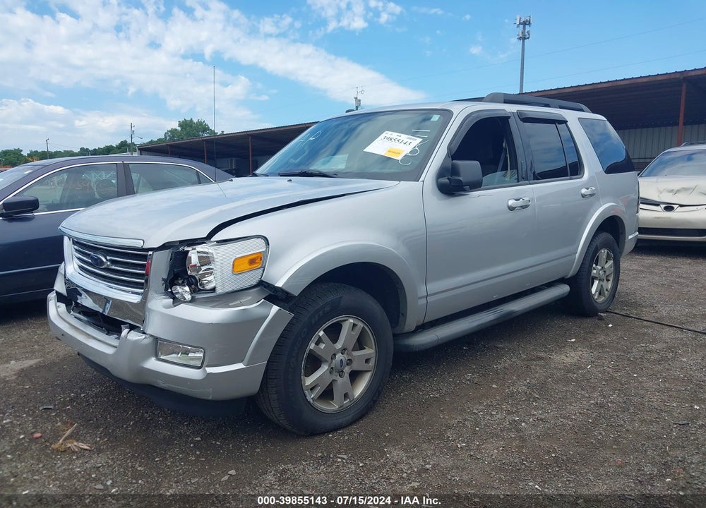 2010 FORD EXPLORER XLT VIN: 1FMEU7DEXAUA06211