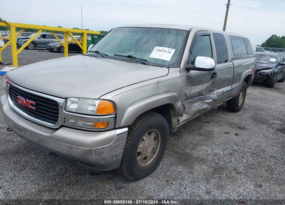 2000 GMC SIERRA 1500 SLE VIN: 2GTEK19T4Y1220602