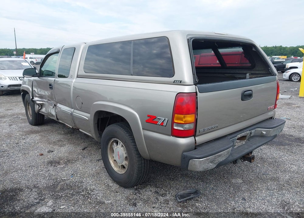 2000 GMC SIERRA 1500 SLE VIN: 2GTEK19T4Y1220602