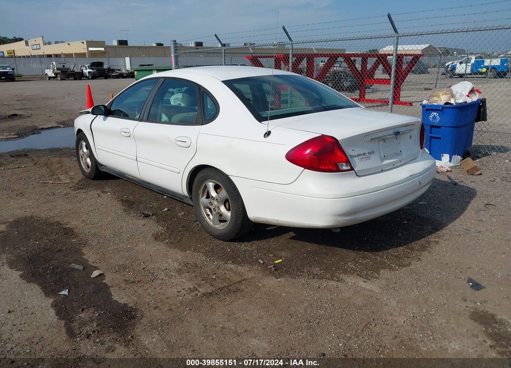 2002 FORD TAURUS SES VIN: 1FAFP55272G259386