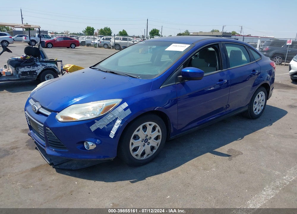 2012 FORD FOCUS SE VIN: 1FAHP3F22CL456101