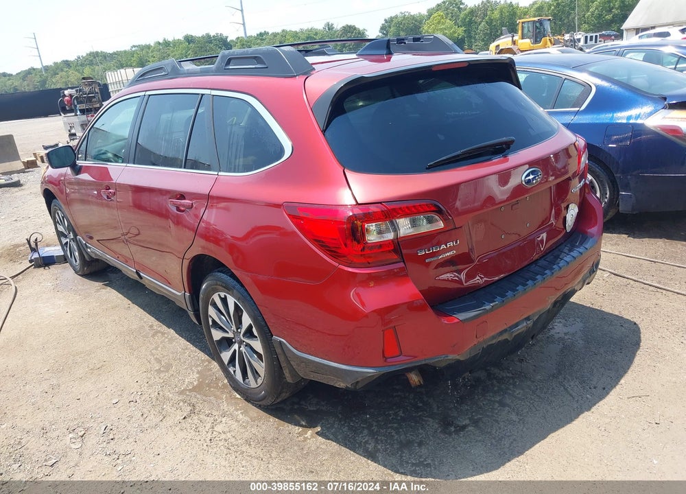 2016 SUBARU OUTBACK 2.5I LIMITED VIN: 4S4BSBNC0G3338827