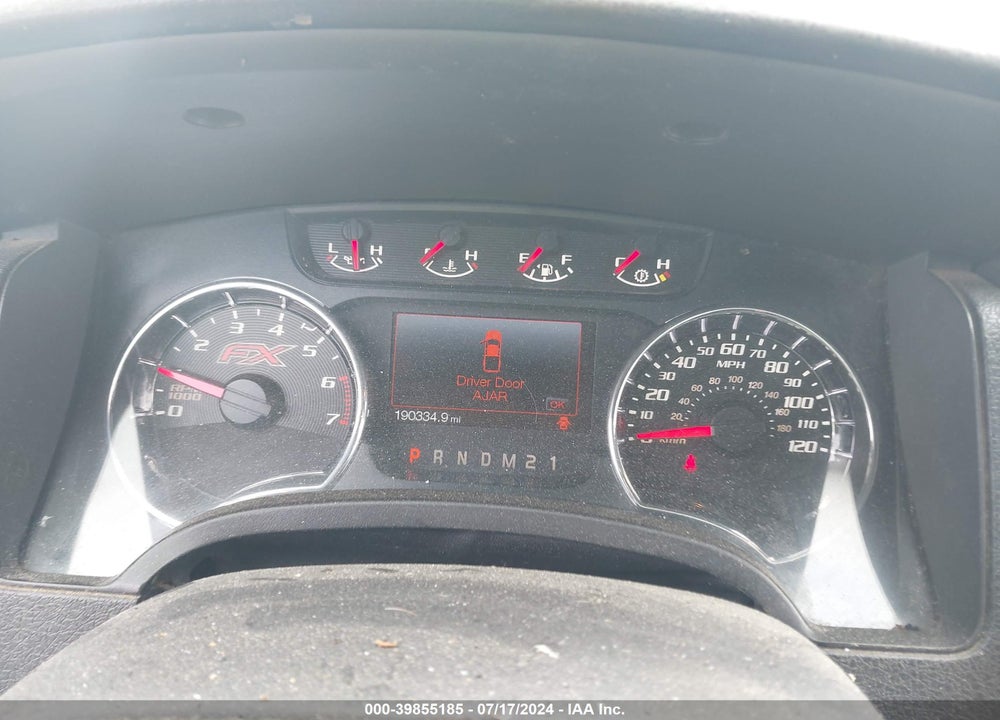 2014 FORD F-150 FX4 VIN: 1FTFW1EF9EFB44257