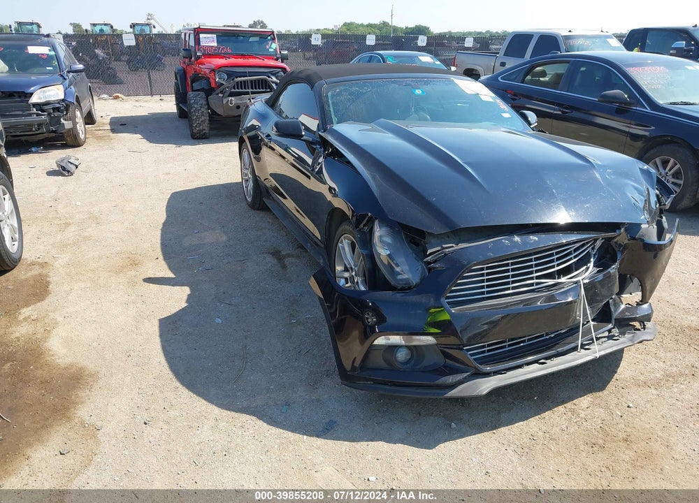 2017 FORD MUSTANG ECOBOOST PREMIUM VIN: 1FATP8UH5H5276864