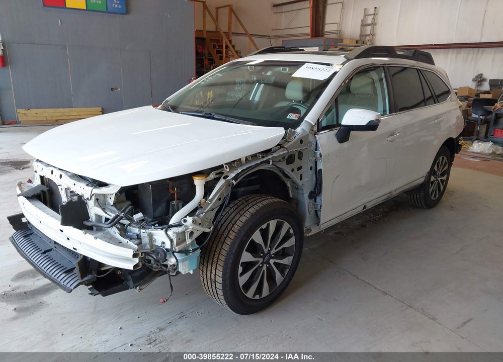 2017 SUBARU OUTBACK 2.5I LIMITED VIN: 4S4BSANC6H3219482