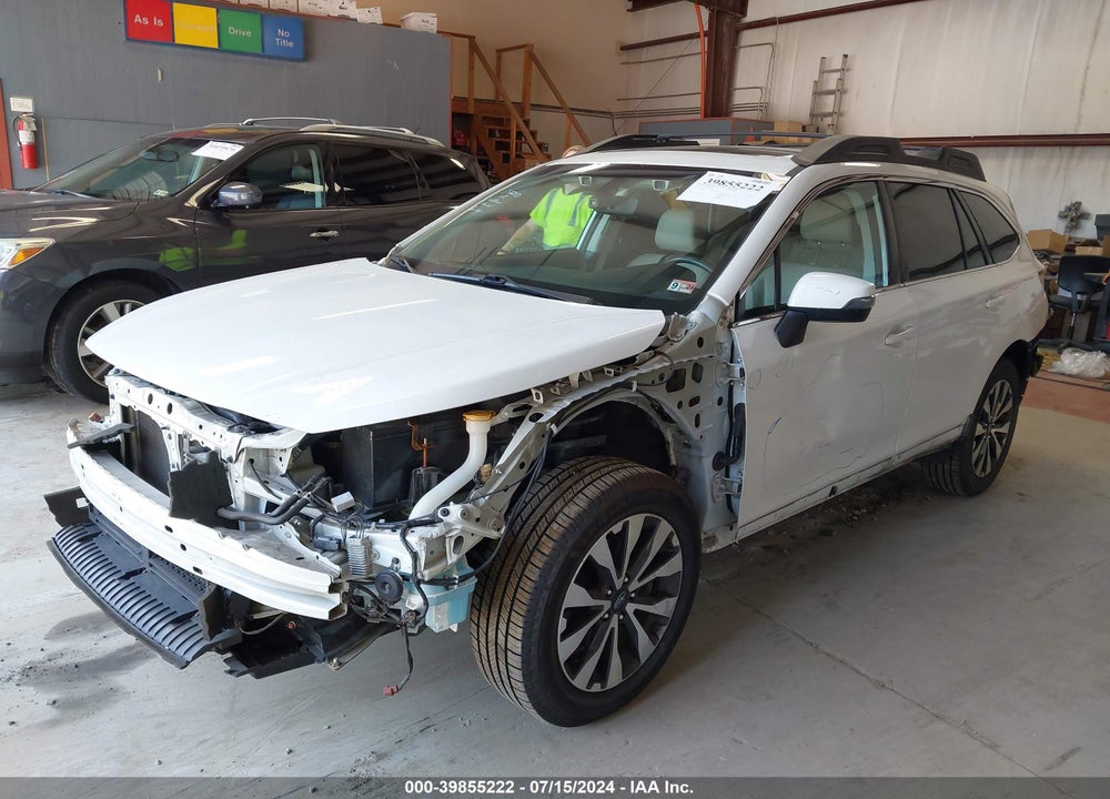 2017 SUBARU OUTBACK 2.5I LIMITED VIN: 4S4BSANC6H3219482