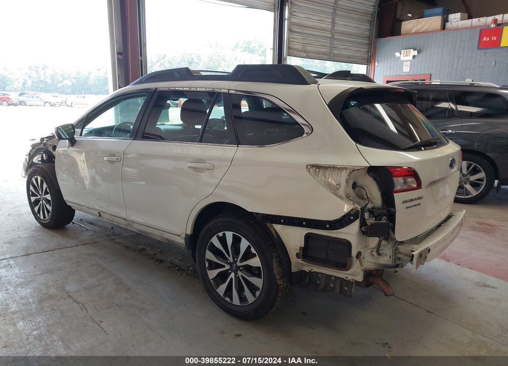 2017 SUBARU OUTBACK 2.5I LIMITED VIN: 4S4BSANC6H3219482