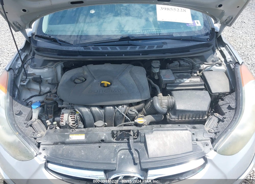2011 HYUNDAI ELANTRA GLS VIN: 5NPDH4AE5BH040561