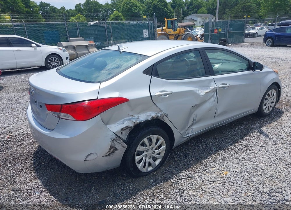 2011 HYUNDAI ELANTRA GLS VIN: 5NPDH4AE5BH040561