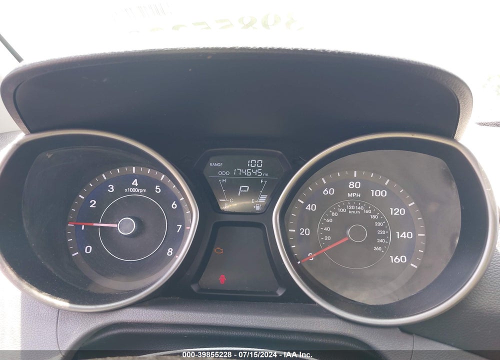 2011 HYUNDAI ELANTRA GLS VIN: 5NPDH4AE5BH040561