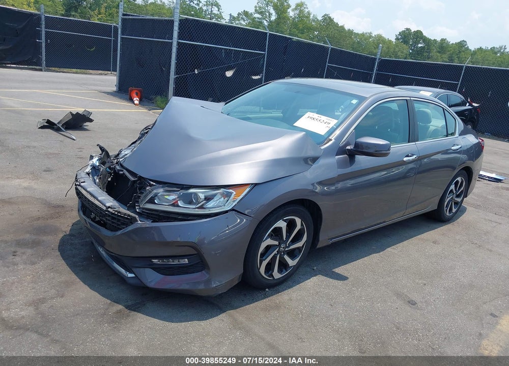 2016 HONDA ACCORD EX VIN: 1HGCR2F7XGA208279