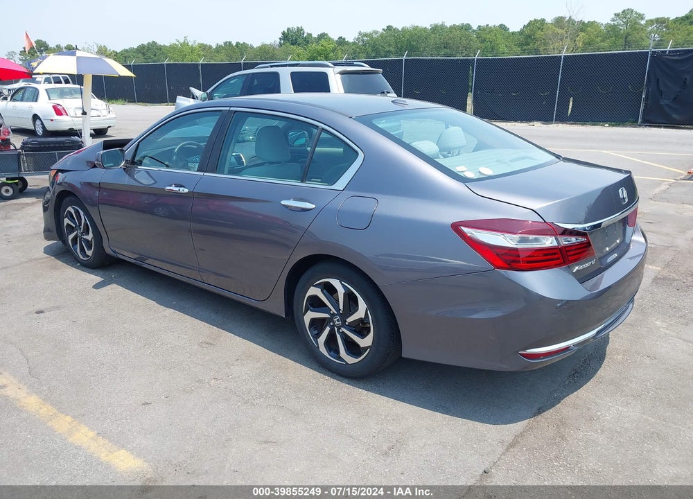 2016 HONDA ACCORD EX VIN: 1HGCR2F7XGA208279