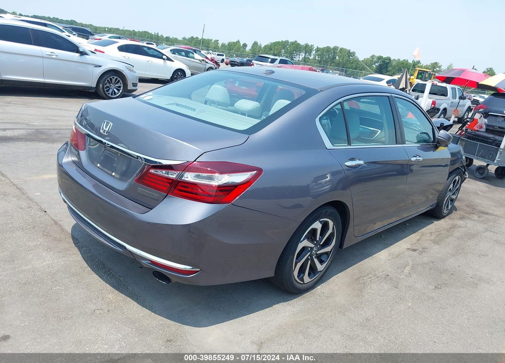 2016 HONDA ACCORD EX VIN: 1HGCR2F7XGA208279