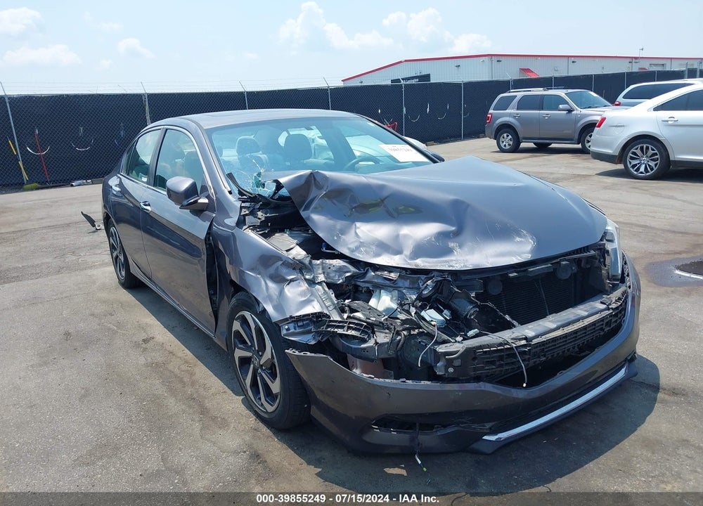 2016 HONDA ACCORD EX VIN: 1HGCR2F7XGA208279