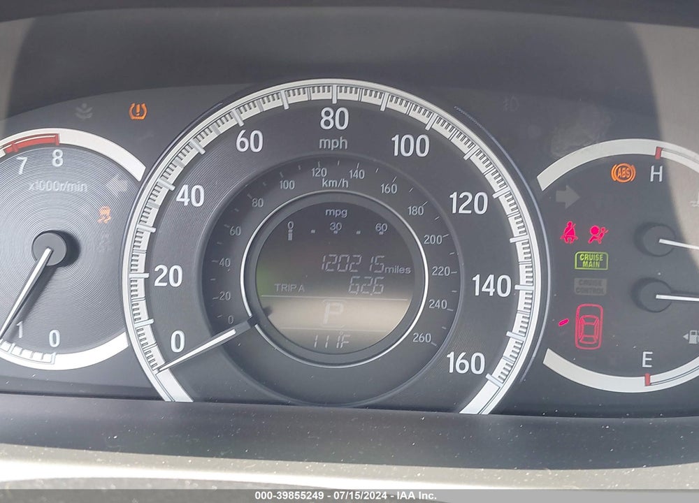 2016 HONDA ACCORD EX VIN: 1HGCR2F7XGA208279