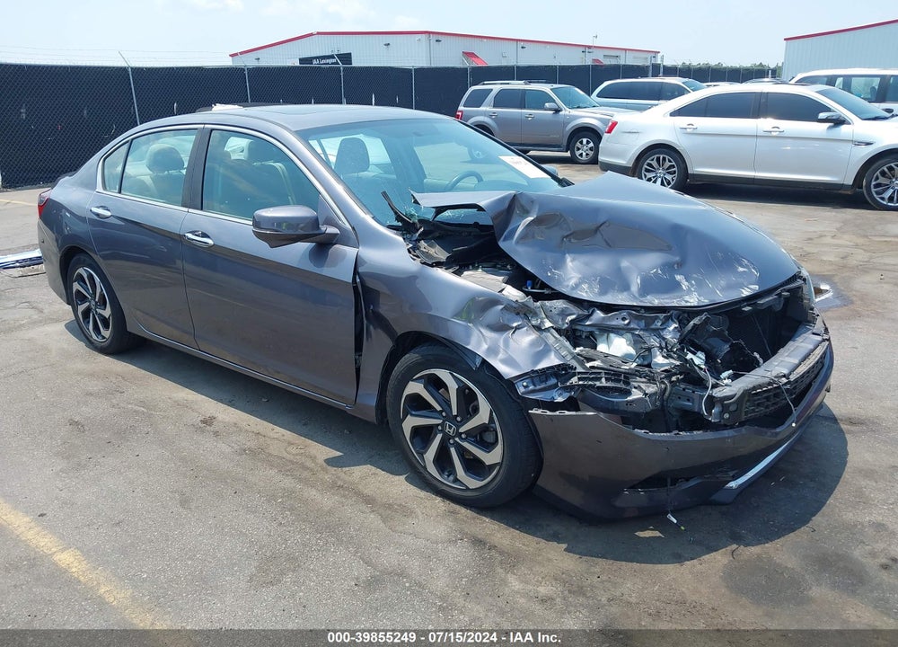 2016 HONDA ACCORD EX VIN: 1HGCR2F7XGA208279