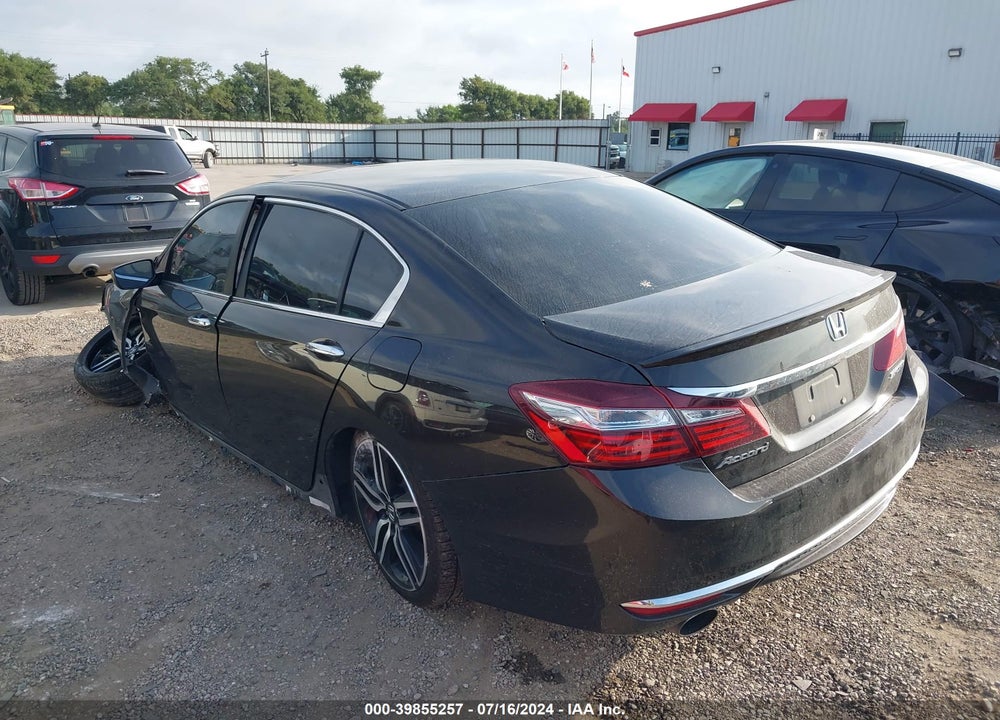 2016 HONDA ACCORD SPORT VIN: 1HGCR2F63GA201424