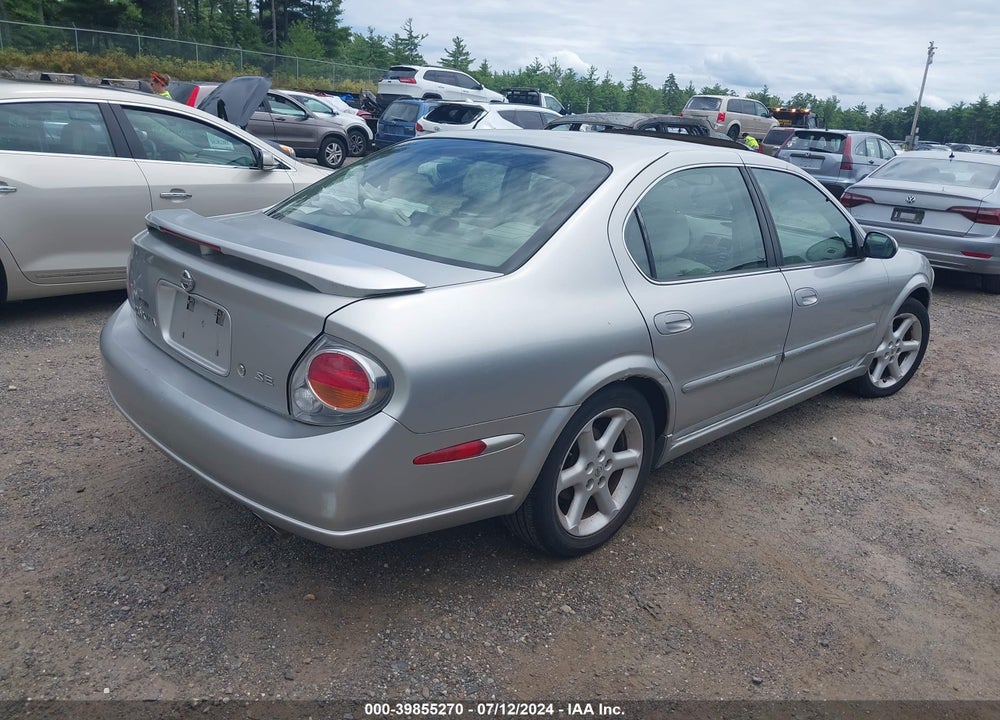 2003 NISSAN MAXIMA SE VIN: JN1DA31D33T507756