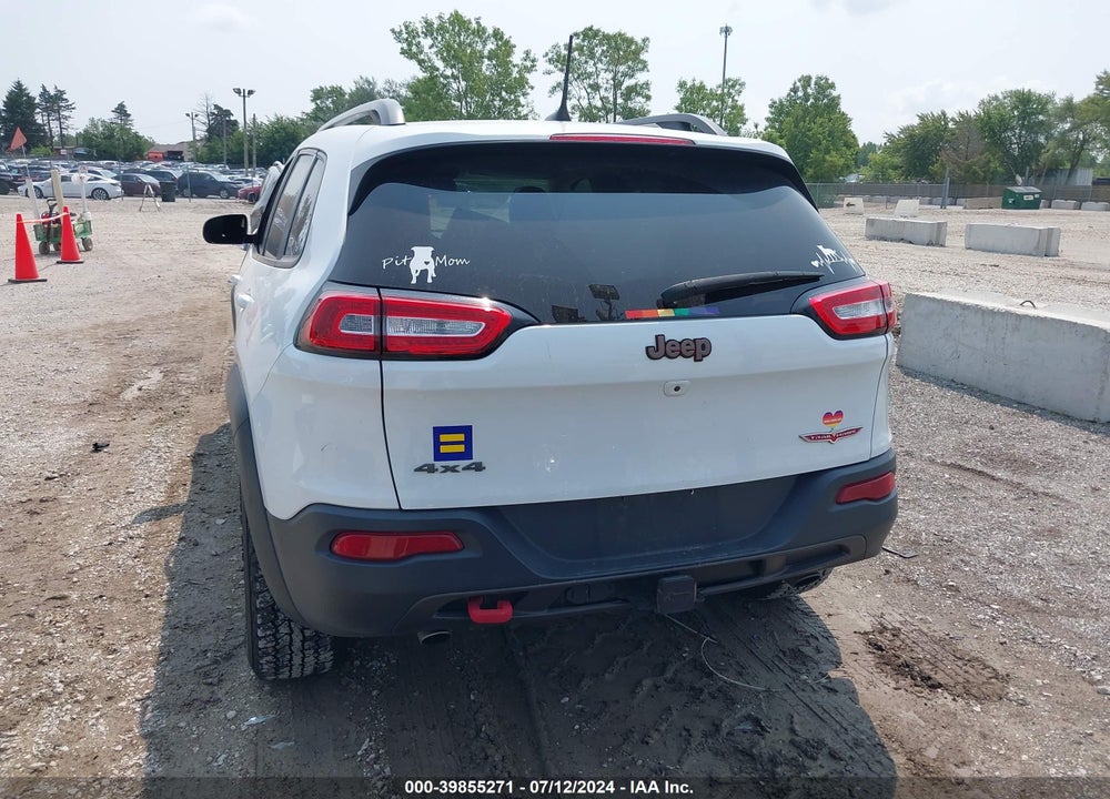 2016 JEEP CHEROKEE TRAILHAWK VIN: 1C4PJMBS0GW345439