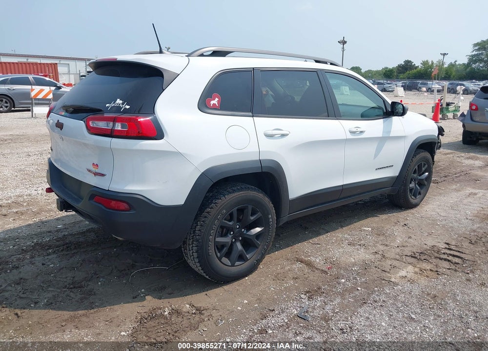 2016 JEEP CHEROKEE TRAILHAWK VIN: 1C4PJMBS0GW345439