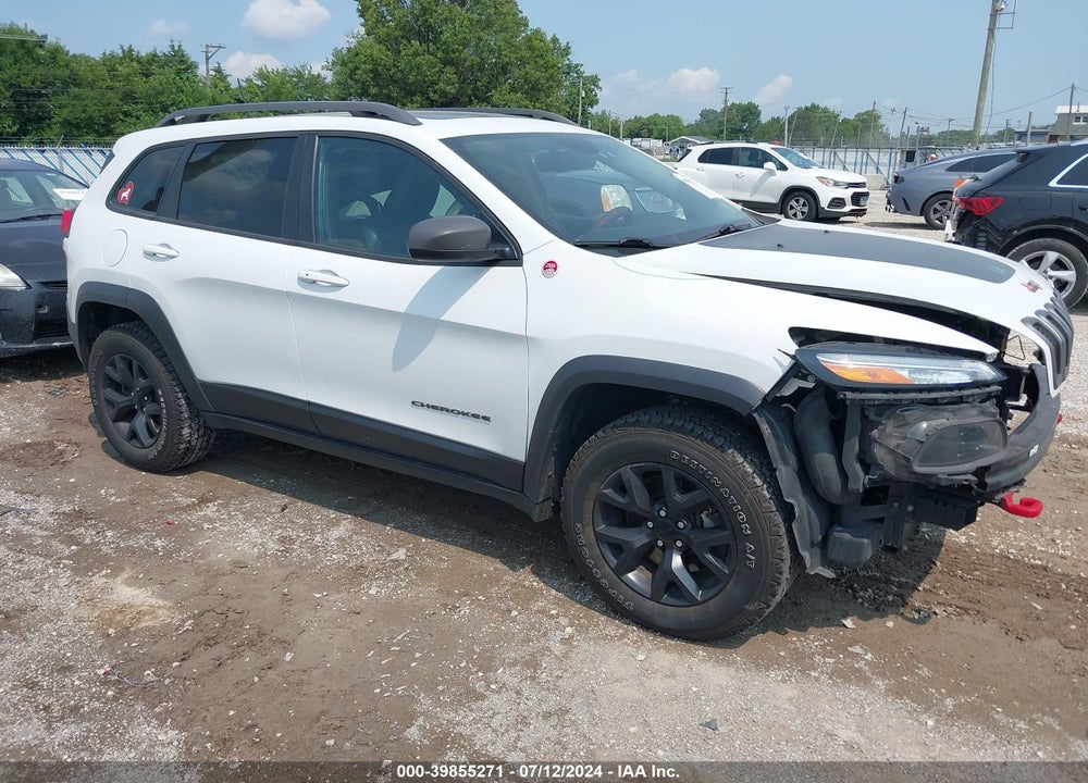 2016 JEEP CHEROKEE TRAILHAWK VIN: 1C4PJMBS0GW345439
