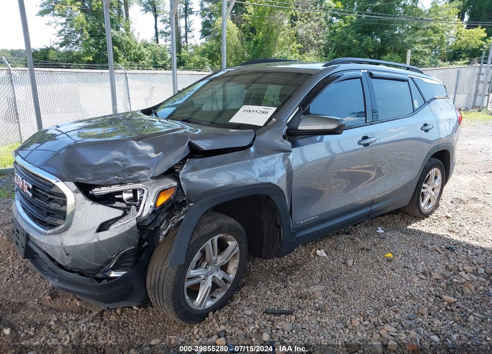 2019 GMC TERRAIN SLE VIN: 3GKALMEV6KL149921