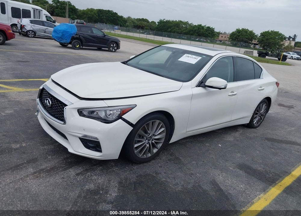 2021 INFINITI Q50 LUXE VIN: JN1EV7BP3MM705077