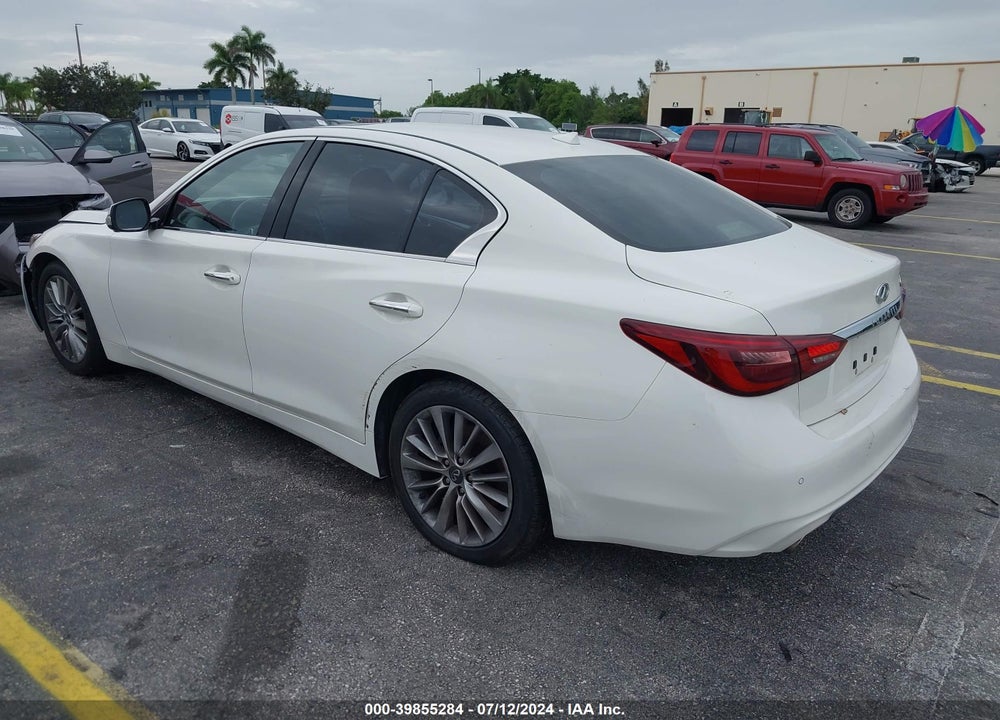 2021 INFINITI Q50 LUXE VIN: JN1EV7BP3MM705077