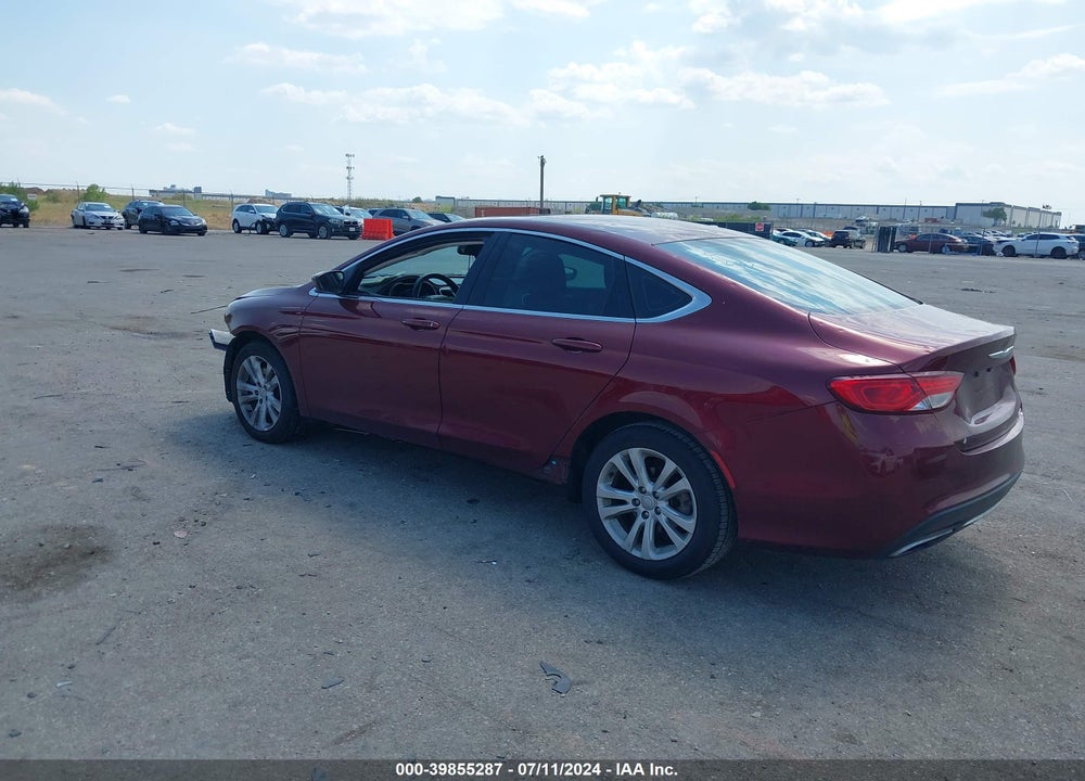 2016 CHRYSLER 200 LIMITED VIN: 1C3CCCAG4GN101514