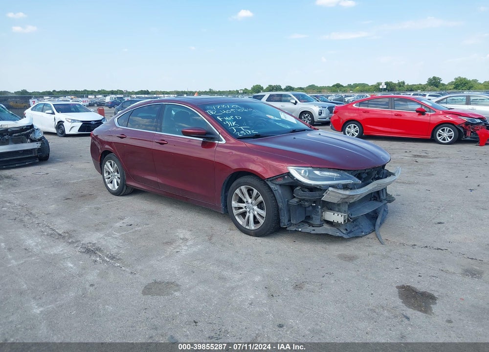 2016 CHRYSLER 200 LIMITED VIN: 1C3CCCAG4GN101514