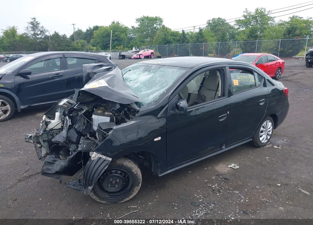 2019 MITSUBISHI MIRAGE G4 ES VIN: ML32F3FJ0KHF15132