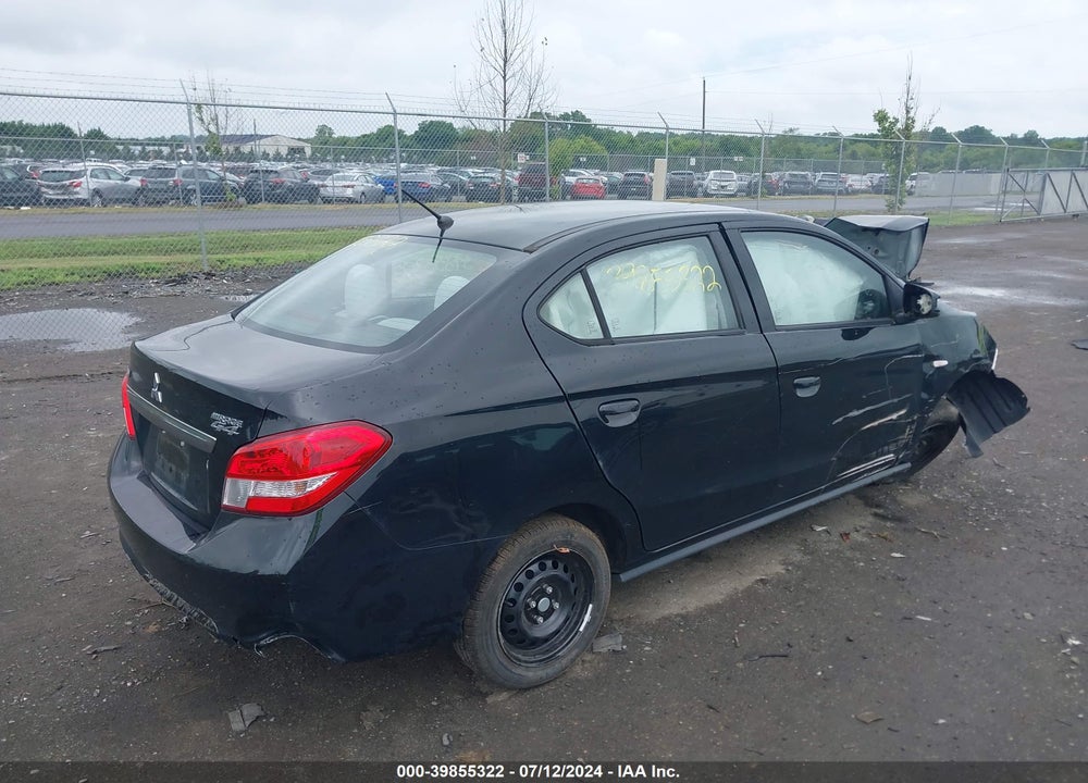 2019 MITSUBISHI MIRAGE G4 ES VIN: ML32F3FJ0KHF15132