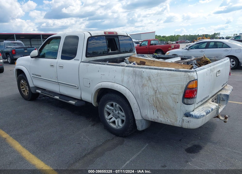 2003 TOYOTA TUNDRA LTD V8 VIN: 5TBBT48173S364530