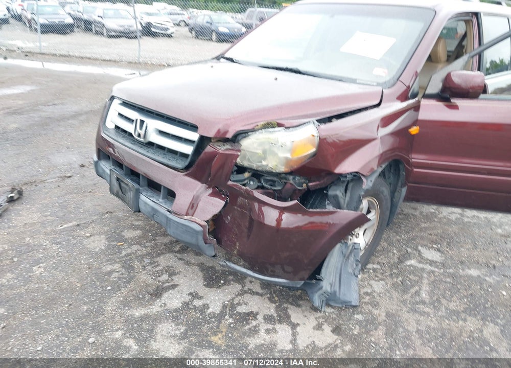 2007 HONDA PILOT EX-L VIN: 5FNYF18767B017311