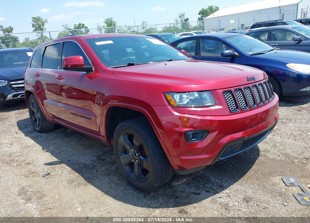2015 JEEP GRAND CHEROKEE ALTITUDE VIN: 1C4RJFAG4FC225127
