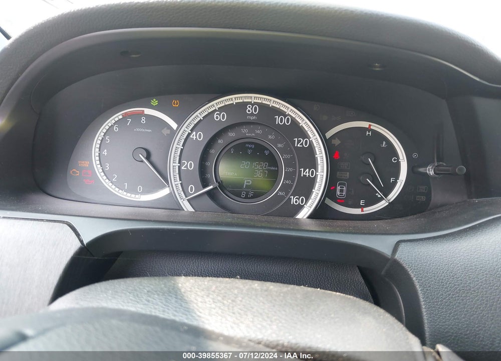 2013 HONDA ACCORD EX-L V-6 VIN: 1HGCR3F80DA024205