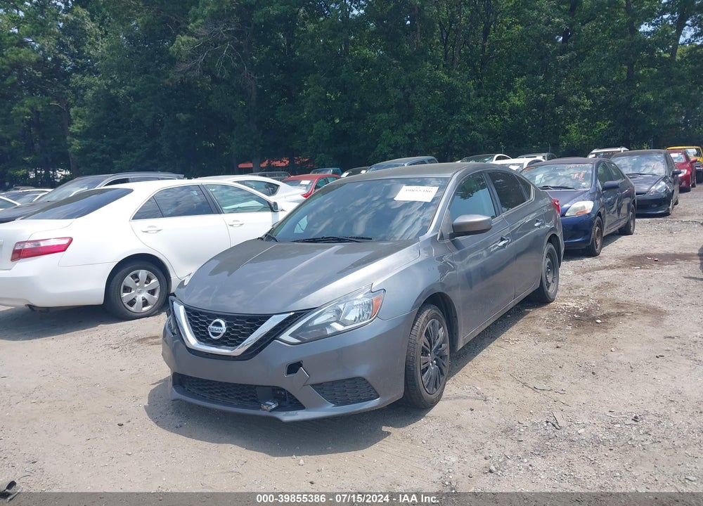 2019 NISSAN SENTRA S VIN: 3N1AB7AP9KY326250