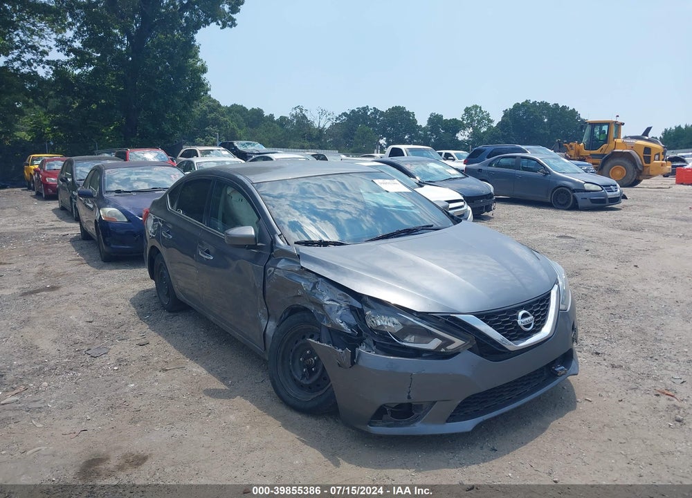 2019 NISSAN SENTRA S VIN: 3N1AB7AP9KY326250