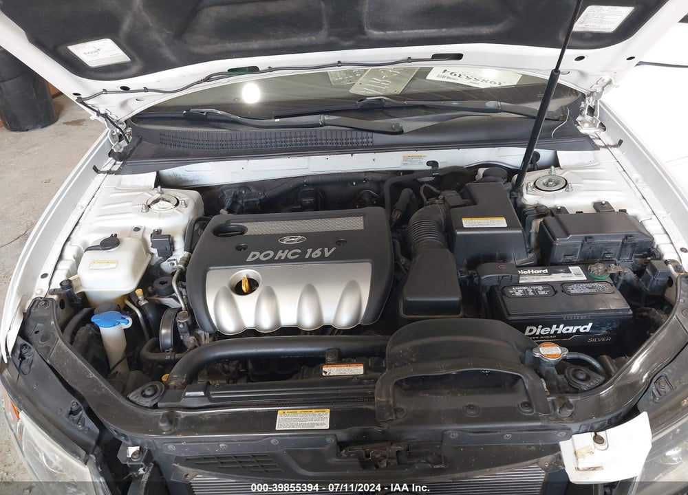2007 HYUNDAI SONATA GLS VIN: 5NPET46C27H181511