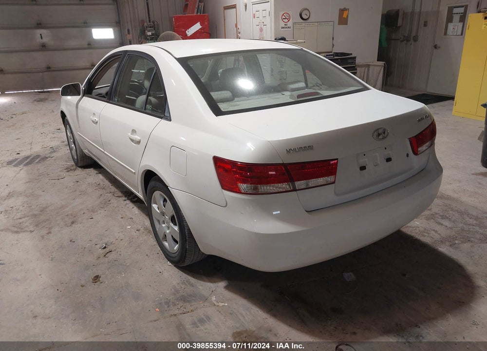 2007 HYUNDAI SONATA GLS VIN: 5NPET46C27H181511