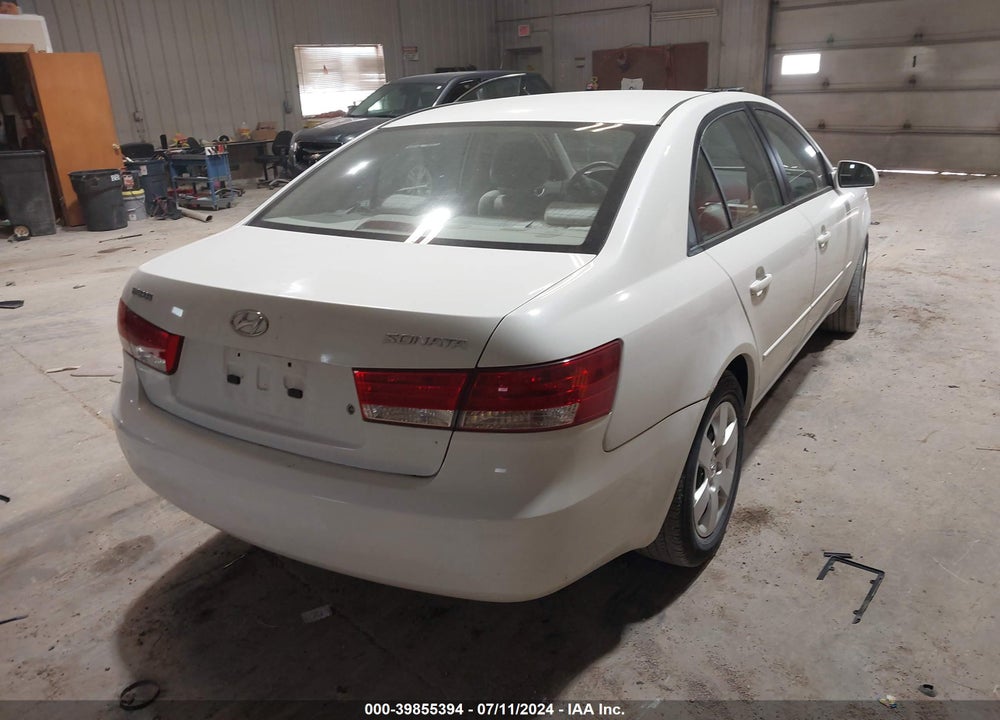2007 HYUNDAI SONATA GLS VIN: 5NPET46C27H181511
