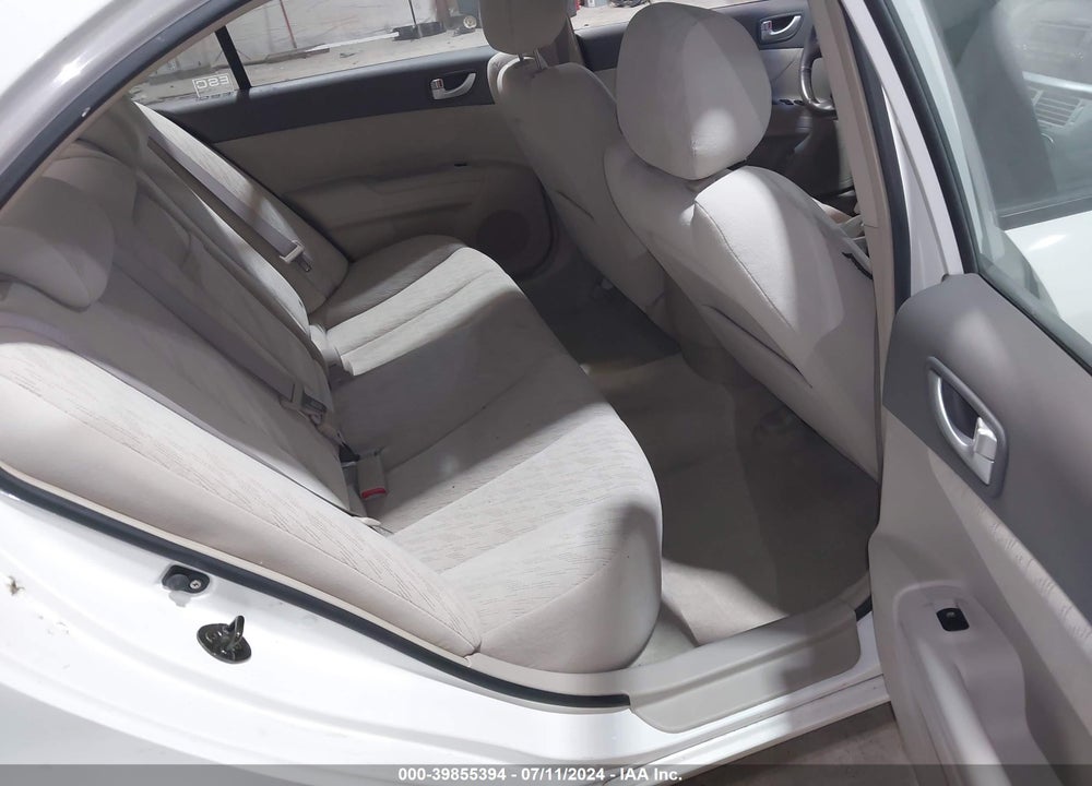 2007 HYUNDAI SONATA GLS VIN: 5NPET46C27H181511