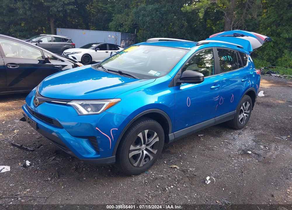 2018 TOYOTA RAV4 LE VIN: JTMBFREV9JJ187346
