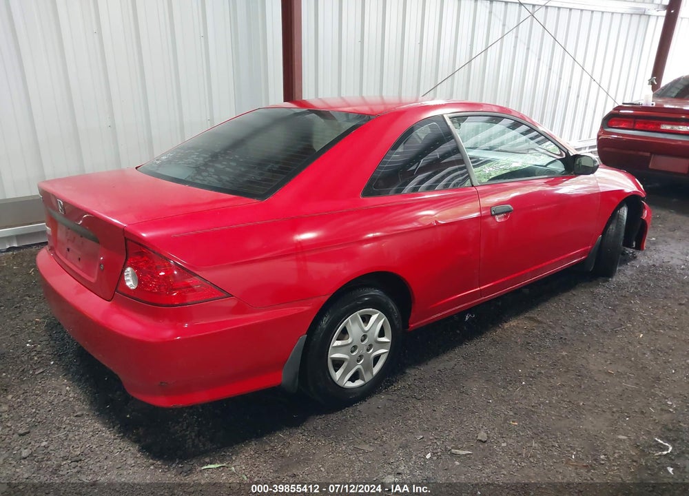 2005 HONDA CIVIC VP VIN: 1HGEM21125L016771