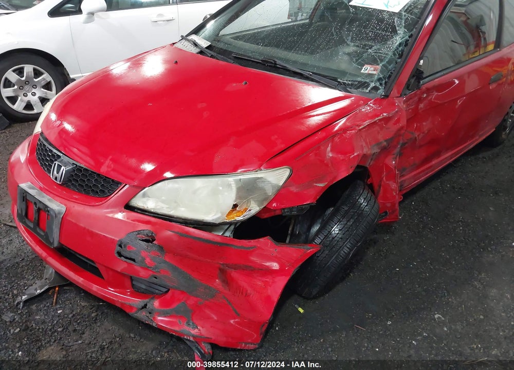 2005 HONDA CIVIC VP VIN: 1HGEM21125L016771