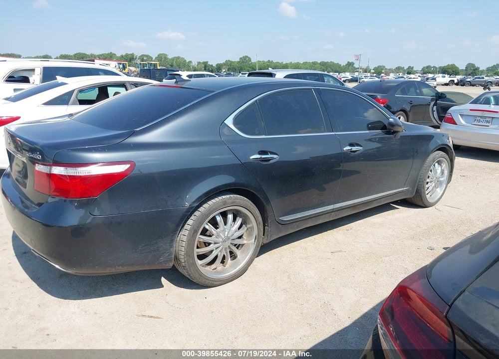 2009 LEXUS LS 460 VIN: JTHBL46FX95090792
