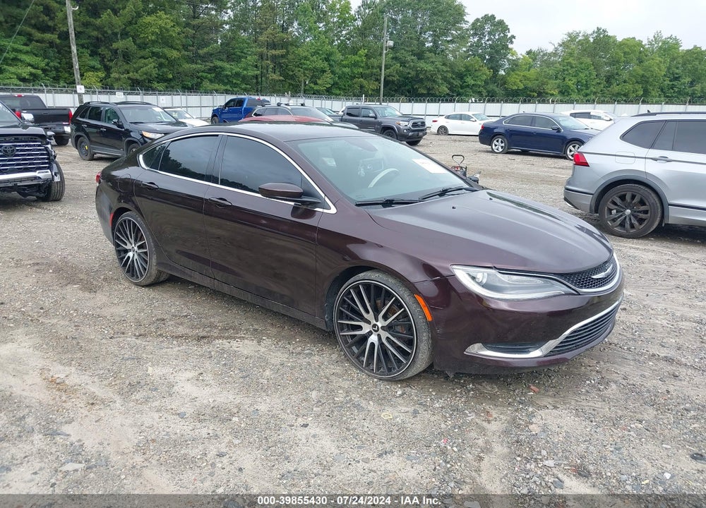 2016 CHRYSLER 200 LIMITED PLATINUM VIN: 1C3CCCAB1GN177079