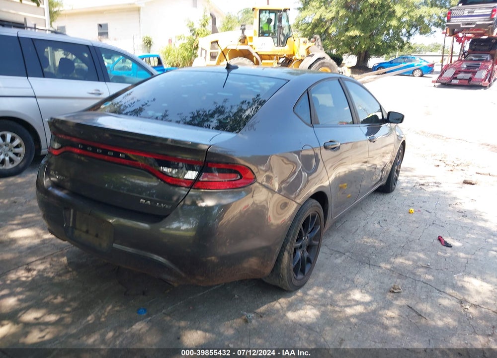 2015 DODGE DART SXT VIN: 1C3CDFBB7FD182238
